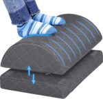 CushZone Foot Rest for Under Desk at Work Adjustable Foam for Office