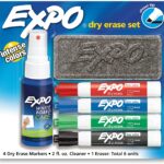 EXPO Low Odor Dry Erase Marker Starter Set