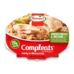 HORMEL COMPLEATS Chicken Breast & Dressing Microwave Tray