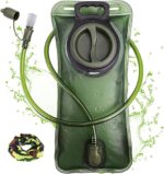 Hydration Bladder, 2L-3L Water Bladder for Hiking Backpack Leak Proof Water Reservoir Storage Bag