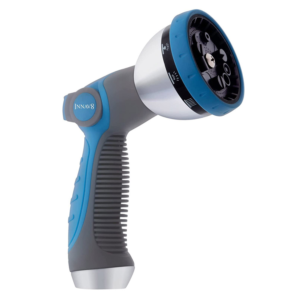 INNAV81.jpg INNAV8 Garden Hose Nozzle Sprayer Heavy Duty - Image 1