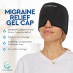 Migraine Relief Cap Ice Head Wrap Headache and Migraine Hat - Image 2