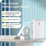 NIIMBOT Label Maker Machine D11 Label Printer Tape - Image 2