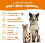 Pure Wild Alaskan Salmon Oil for Dogs & Cats - Image 2