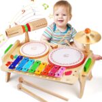 Wingyz Kids Drum Set for Toddlers Baby Music Instruments