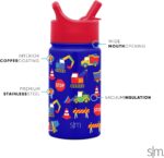 Simple Modern Kids Water Bottle with Straw Lid - Image 2