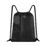 Drawstring Backpack Sports Gym Bag for Women Men