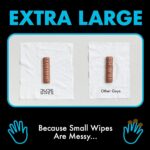 DUDE Wipes – Flushable Wipes – 3 Pack, 144 Wipes - Image 2