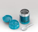 THERMOS FUNTAINER Stainless Steel Kids Food Jar with Folding Spoon - Image 2