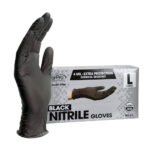 ForPro Disposable Nitrile Gloves, Chemical Resistant
