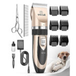 oneisall Dog Shaver Clippers Low Noise Rechargeable Cordless Electric Quiet Hair Clippers