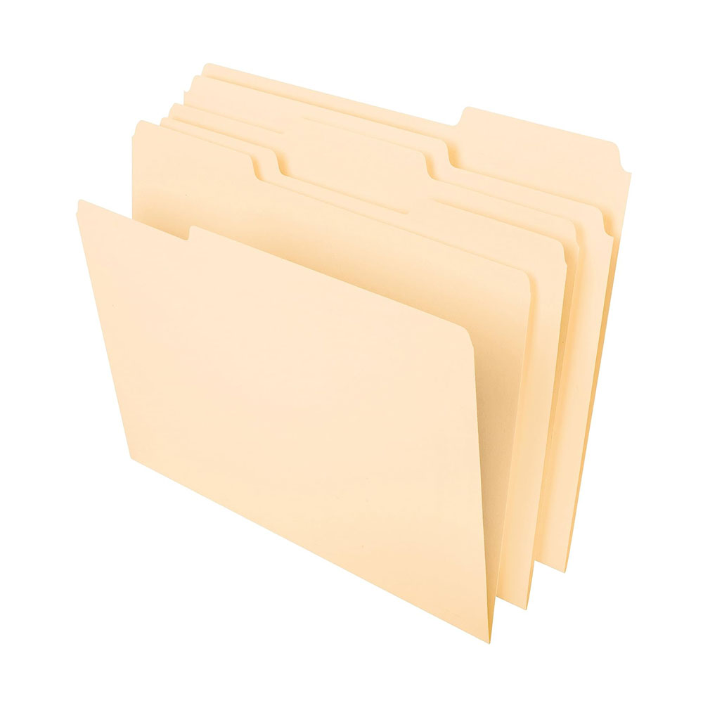 penda1.jpg Pendaflex File Folders, Letter Size, 8-1/2″ x 11″, Classic Manila - Image 1
