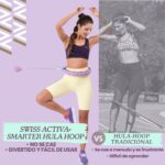 Swiss Activa+ S6+ Infinity Hoop Premium Smart Weighted Hula Hoop - Image 2