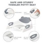 Toilet Potty Training Seat with Step Stool Ladder - Image 2