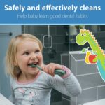 Dr. Brown’s Infant to Toddler Toothbrushes with Baby Toothpaste - Image 2