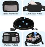 VOROLO Waist Pack for Running Fanny Pack for Women and Men - Image 2