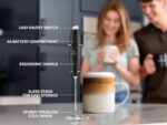 Zulay Powerful Milk Frother Handheld Foam Maker for Lattes - Image 3